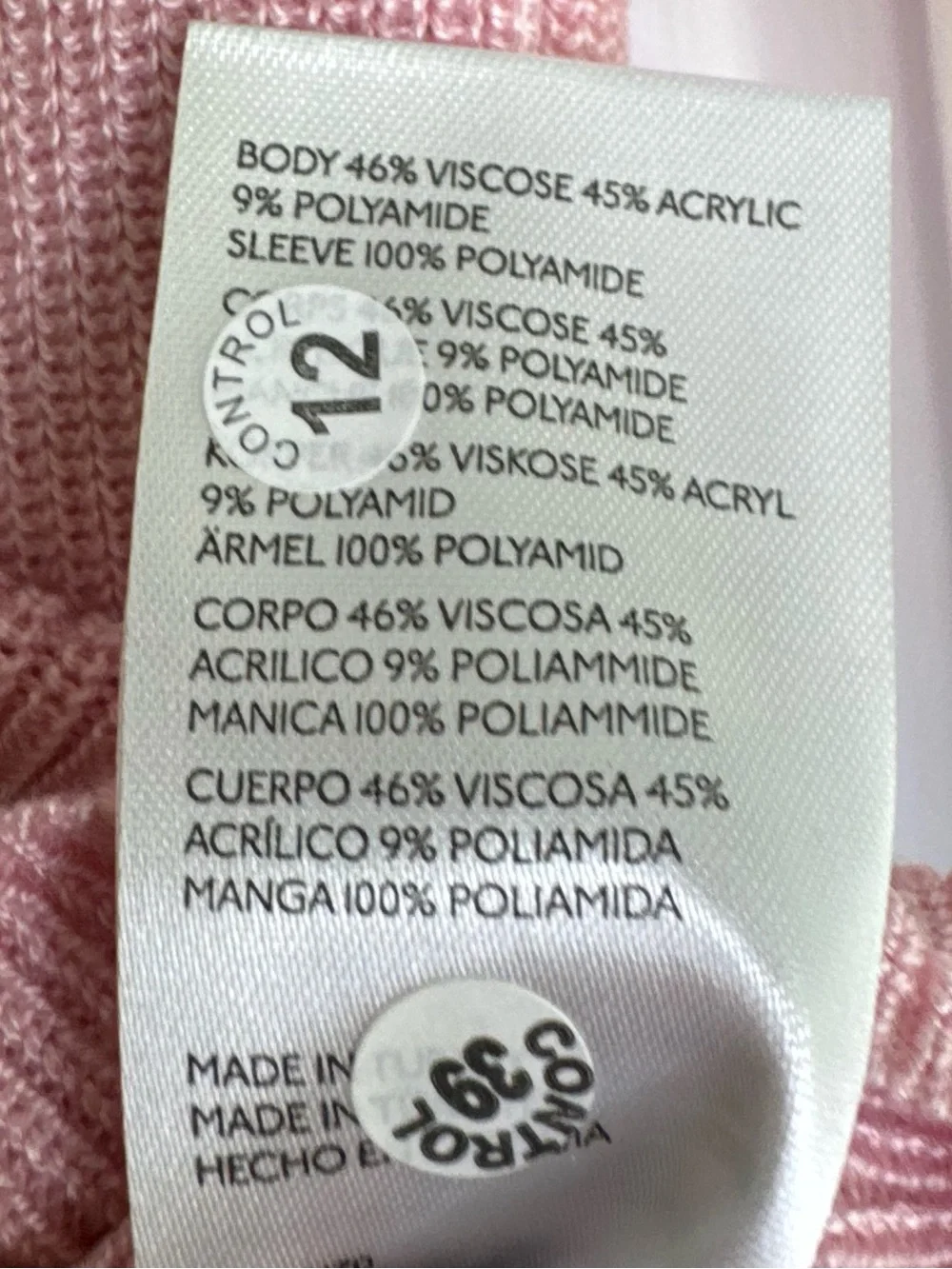 Anthropologie Ribbed Knit Top Lace Sheet Sleeves Sweetheart Neck Soft Pink Small